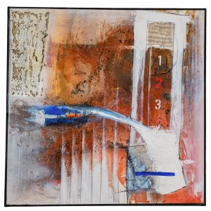 Konzertauftakt 80x80cm Acrylmischtechnik auf Leinwand