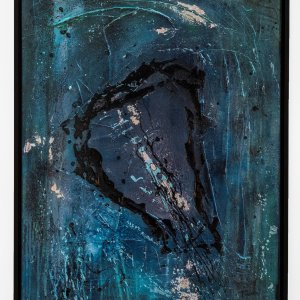 Abgrund 60x80cm Acrylmischtechnik auf Leinwand